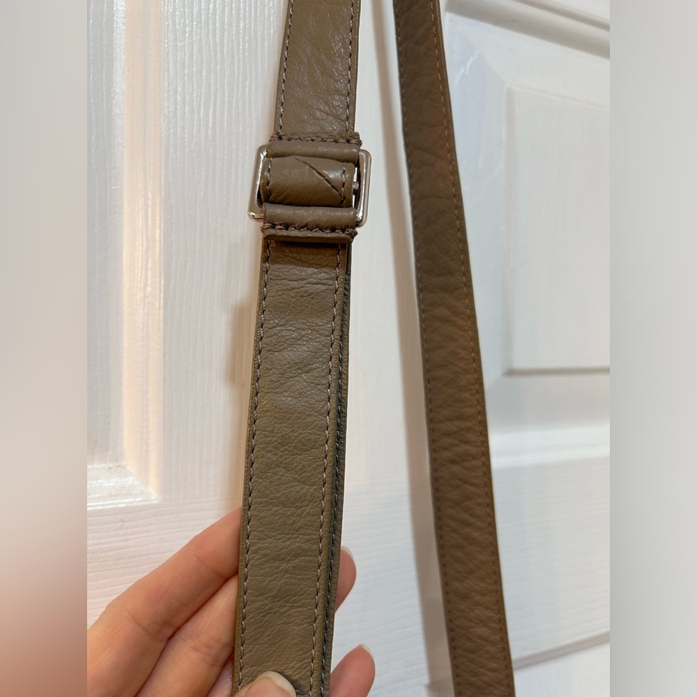 J. Jill Wool Infused Hobo Bag Adjustable Leather Strap Magnetic Snap Close - Picture 6 of 11